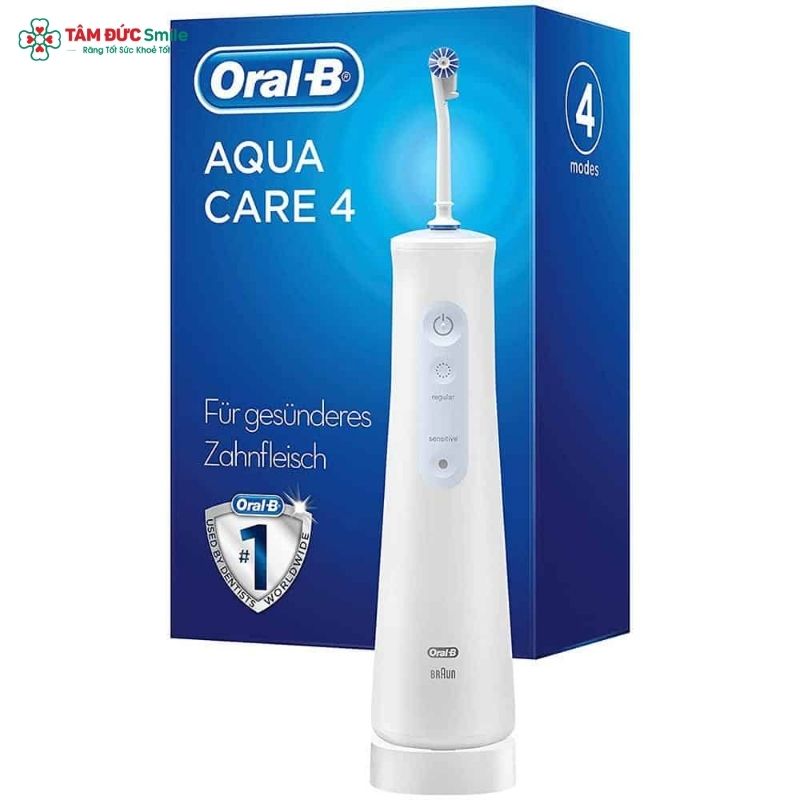 Máy tăm nước Oral-B Aquacare mang lại cảm giác dễ chịu khi sử dụng