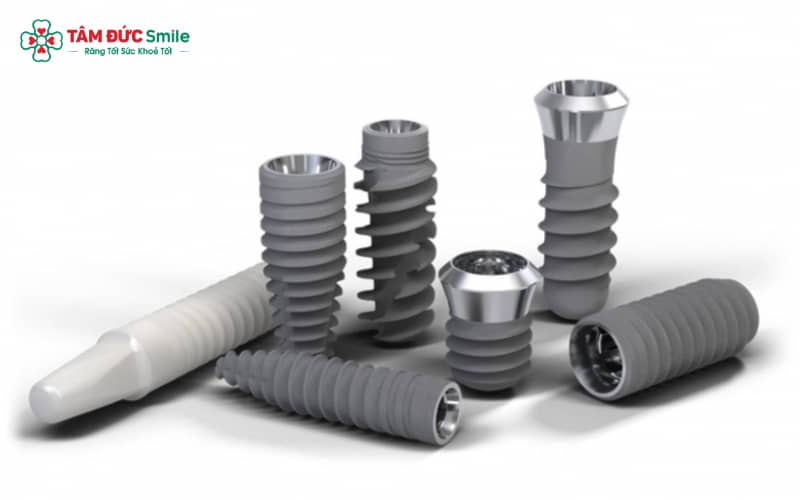Trụ Implant Đức nổi bật với thiết kế ren xoắn thông minh, tăng độ bám chắc