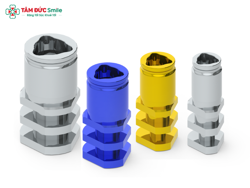 Implant Analog - khí cụ mô phỏng vị trí implant, giúp chế tạo phục hình răng chính xác.
