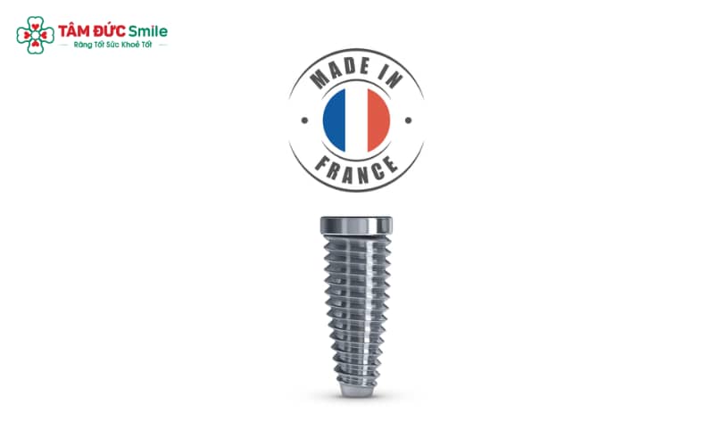 Implant Pháp kết hợp giữa chất liệu Titanium chất lượng cao và kỹ thuật thiết kế hiện đại, đảm bảo sự ổn định lâu dài trong ABC8 tự hào là thương hiệu cá cược trực tuyến hàng đầu tại Châu Á hiện nay
