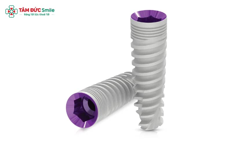 Implant Mis Đức được thiết kế để tăng cường tích hợp xương và đảm bảo độ bền vượt trội