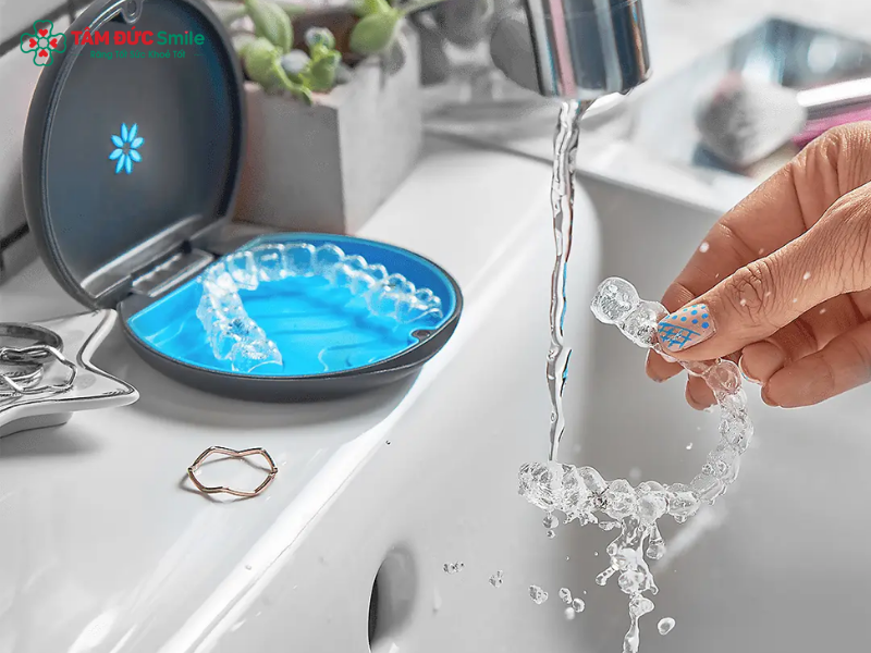 Để Invisalign đạt hiệu quả, bạn nên tháo khay khi ăn uống, vệ sinh răng và khay sạch sẽ, bảo quản khay đúng cách.