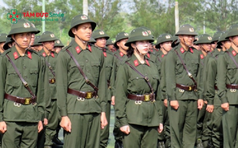 Mất răng có đi nghĩa vụ công an được không?
