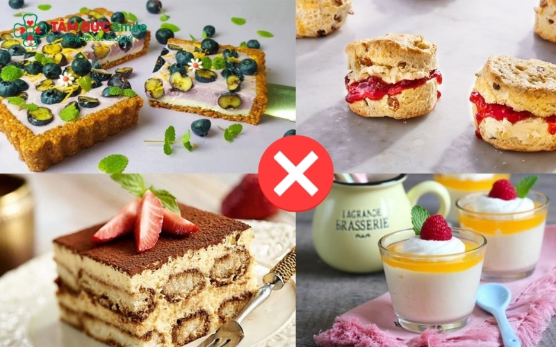 Hạn chế ăn hạn chế đồ ngọt và tránh ăn vặt quá nhiều lần trong ngày, giúp ngăn ngừa vi khuẩn phát triển và sinh axit phá hủy men răng